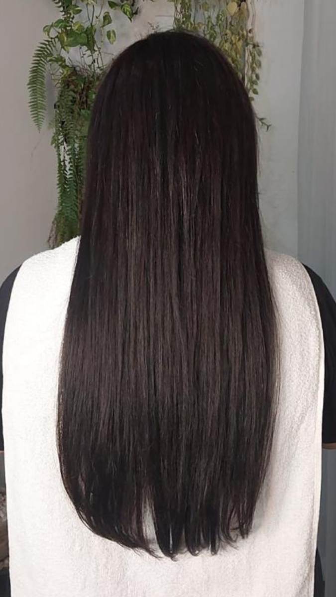 Depois abelo Moreno MegaHair